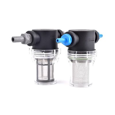 AQXYWQLL 8–16 mm Hose Filter Irrigation Pre-Filter, 1/2 in Garden Water Pipe Connector for Aquarium and Water Pumps, Blue, 16 mm, 40 Mesh