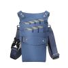 CAFFEN Hairdressing Tool Belt Bag, Blue, 7 Slots view 1