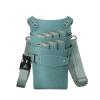 CAFFEN Hairdressing Tool Belt Bag, Blue, 7 Slots view 3