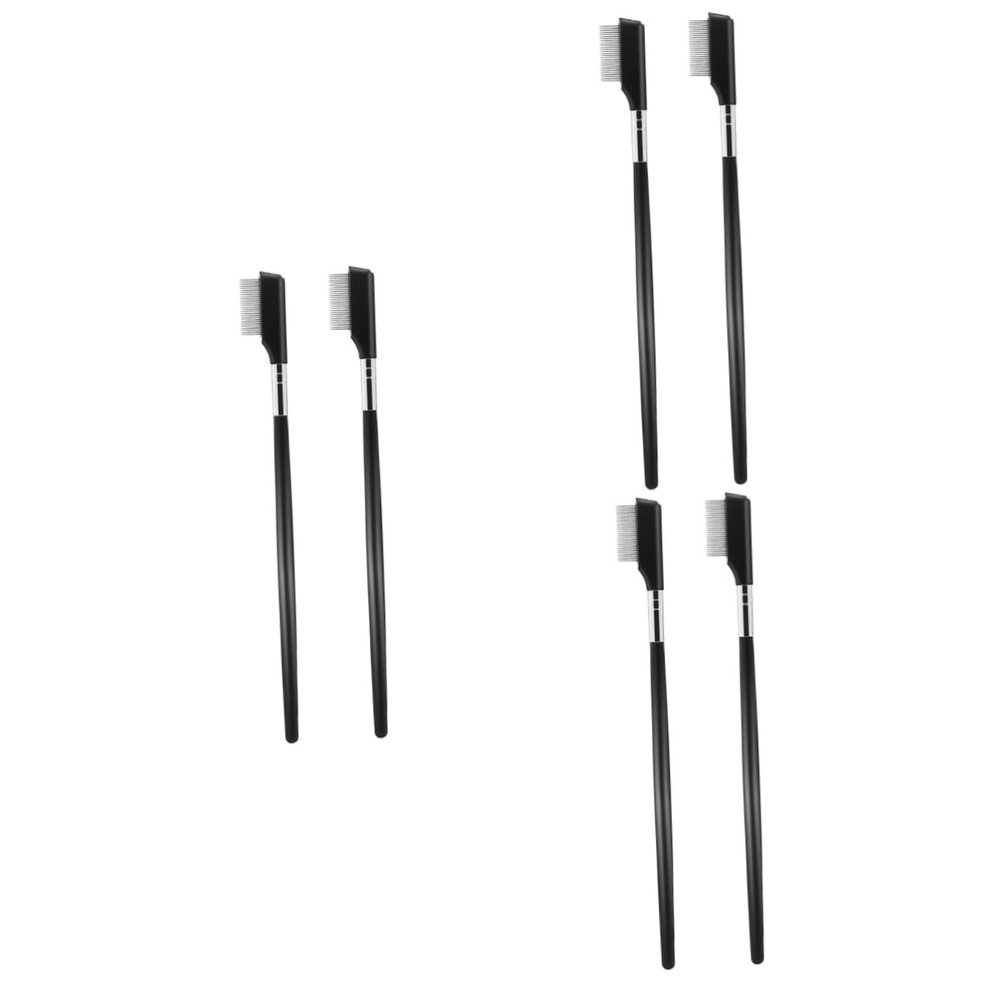 FOMIYES 3 Sets Stainless Steel Eyelash Separation Combs, 2 Pieces Each