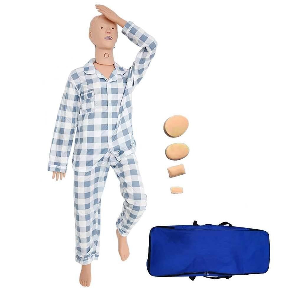 SXTYFBB Life-Size Female Geriatric Patient Care Mannequin