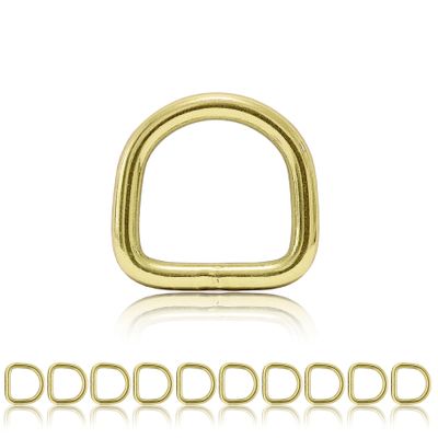 Ganzoo D-Ring Set 10x Steel