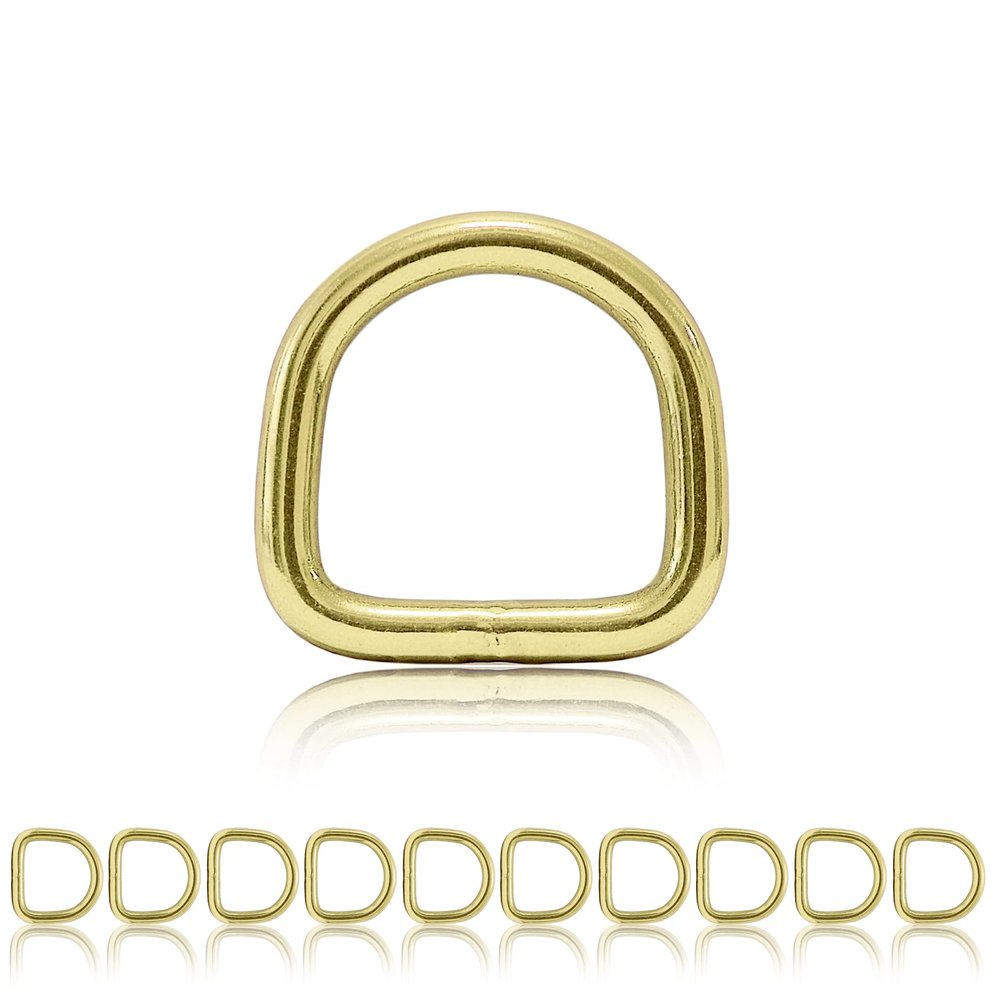 Ganzoo D-Ring Set 10x Steel