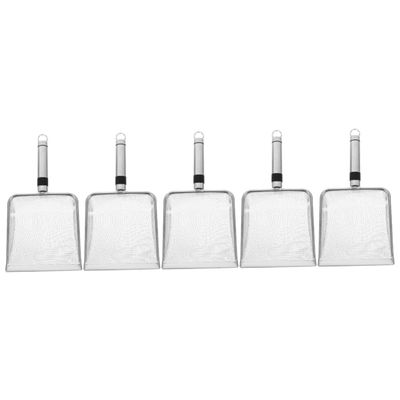 Kisangel 5-Pack Cat Litter Scoops with Ergonomic Poop Scoop