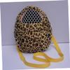 BCOATH Leopard Pet Backpack for Hamsters view 4