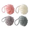 4-Pack PE Bath Scrubbers with Hanging Ropes view 1