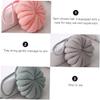 4-Pack PE Bath Scrubbers with Hanging Ropes view 2