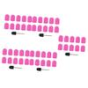 Beatifufu 50-Piece Sanding Cap Set for Nail Machines, Nail Art Tool Set with Nail Drill Bit Block for Electric Nail Files view 1