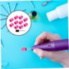 Beatifufu 50-Piece Sanding Cap Set for Nail Machines, Nail Art Tool Set with Nail Drill Bit Block for Electric Nail Files view 2