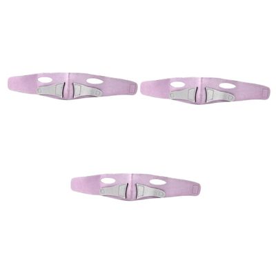HAPINARY 3-Piece Breathable Facial Strap for Facial Tightening and Double-Chin Reduction