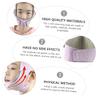 HAPINARY 3-Piece Breathable Facial Strap for Facial Tightening and Double-Chin Reduction view 4