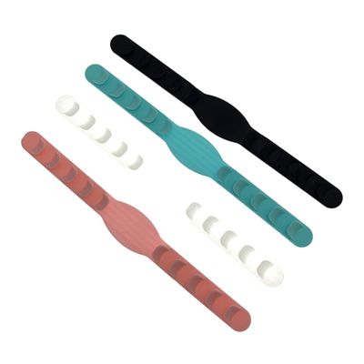 KOMBIUDA 8-Piece Adjustable Mask Strap Buckles, Durable Silicone, No-Marking Ear Hooks for Women and Men, Reusable, Assorted Colors