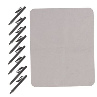 KOMBIUDA 9-Piece Hearing Aid Cleaning Kit with Magnetic Brush and Cloth