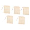 HAPINARY 2 Sets Foaming Soap Bags, Exfoliating Pouches for Bar Soap, 5 Pieces × 2 view 4