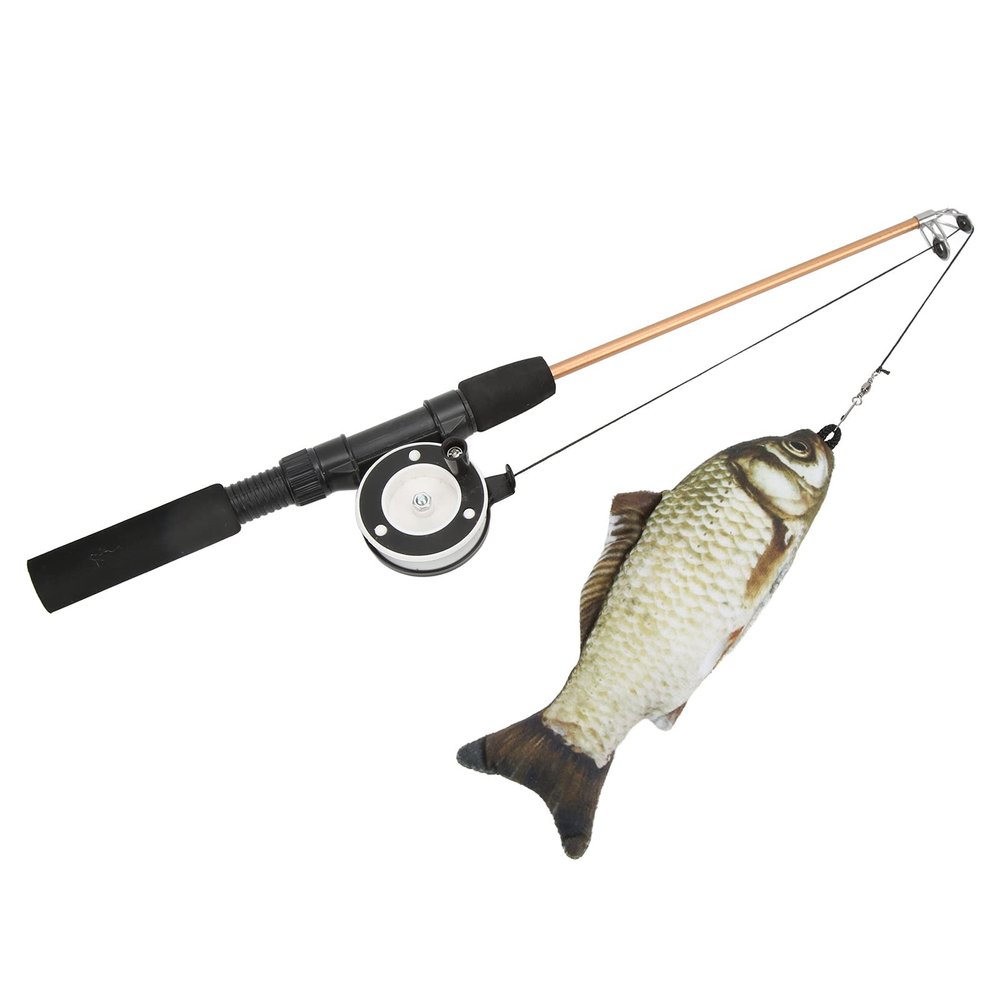 Cat Fishing Rod Toy