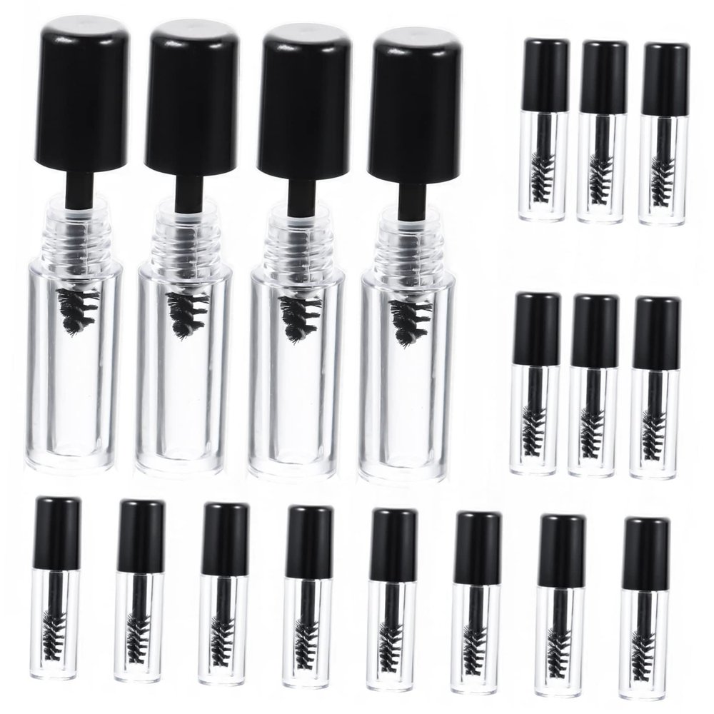 BELLIFFY 20-Piece Empty Refillable Mascara Tubes for Women