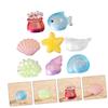 Supvox 8-Piece Glow-in-the-Dark Cartoon Animal Aquarium Decor view 4