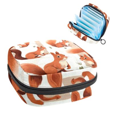 Squirrel-1011 Menstrual Product Organizer Pouch