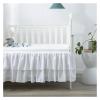 YOKIKIYO Two-Layer Ruffled Bed Skirt for Nursery, Toddlers, and Twin Beds, 14 in High, Pink, 71 x 132 x 36 cm view 4