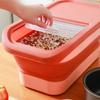 Practical Foldable Airtight Pet Food Storage Container with Lid view 3