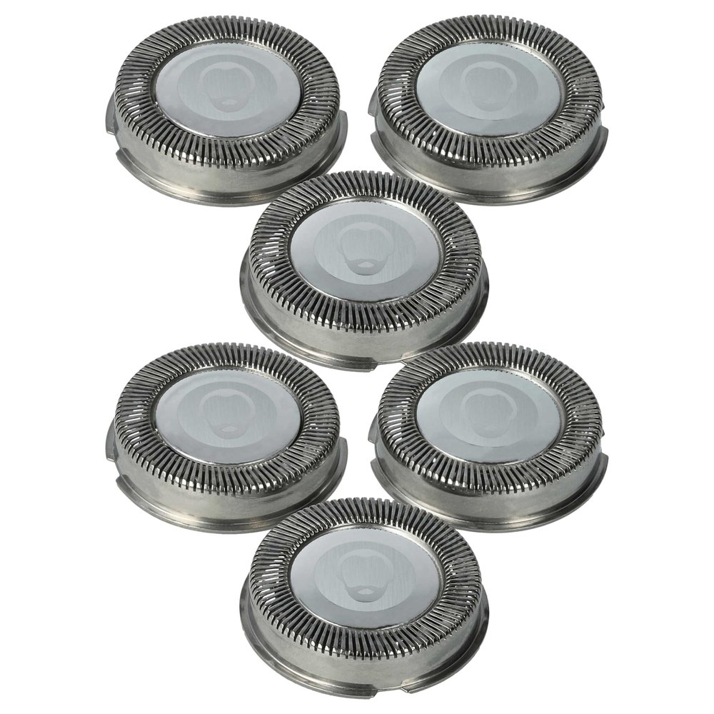 vhbw 6-Pack Replacement Shaving Heads Compatible with Philips HQ4830