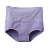 SRZYMJ Women's High-Waisted Cotton Lace Thongs and Panties view 2