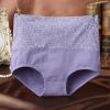 SRZYMJ Women's High-Waisted Cotton Lace Thongs and Panties view 4