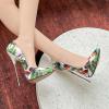 16 cm High Heels for Women, Unisex Stilettos for Men and Women, Fetish High Heels for Pole-Dance Strippers, Green, EU 39 view 2