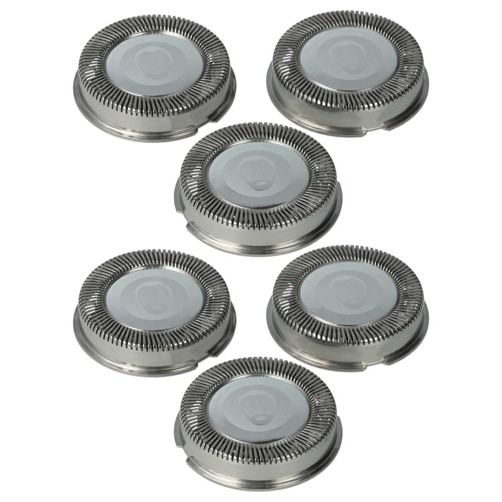 vhbw 6x Replacement Shaving Heads Compatible with Philips HQ3810