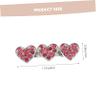 Mikinona Dog Hairpins with Rhinestones, 9-Piece Alloy Set view 4
