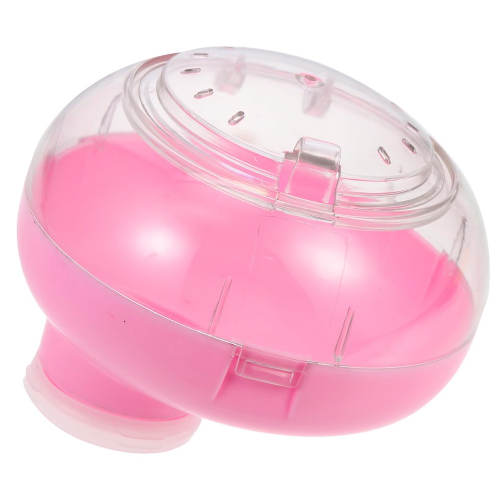 VILLFUL Plastic Hamster Bath with Play Tunnel, Compact and Easy to Clean