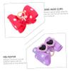 WOONEKY 10-Pack Dog Hair Clips with Bow for Daily Use view 3