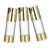 3-Pack 30 mL Gold PP Cosmetic Travel Containers view 1