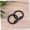 Silicone Dog Tag Silencers, Noise-Reducing, 12 Pieces, Black view 4