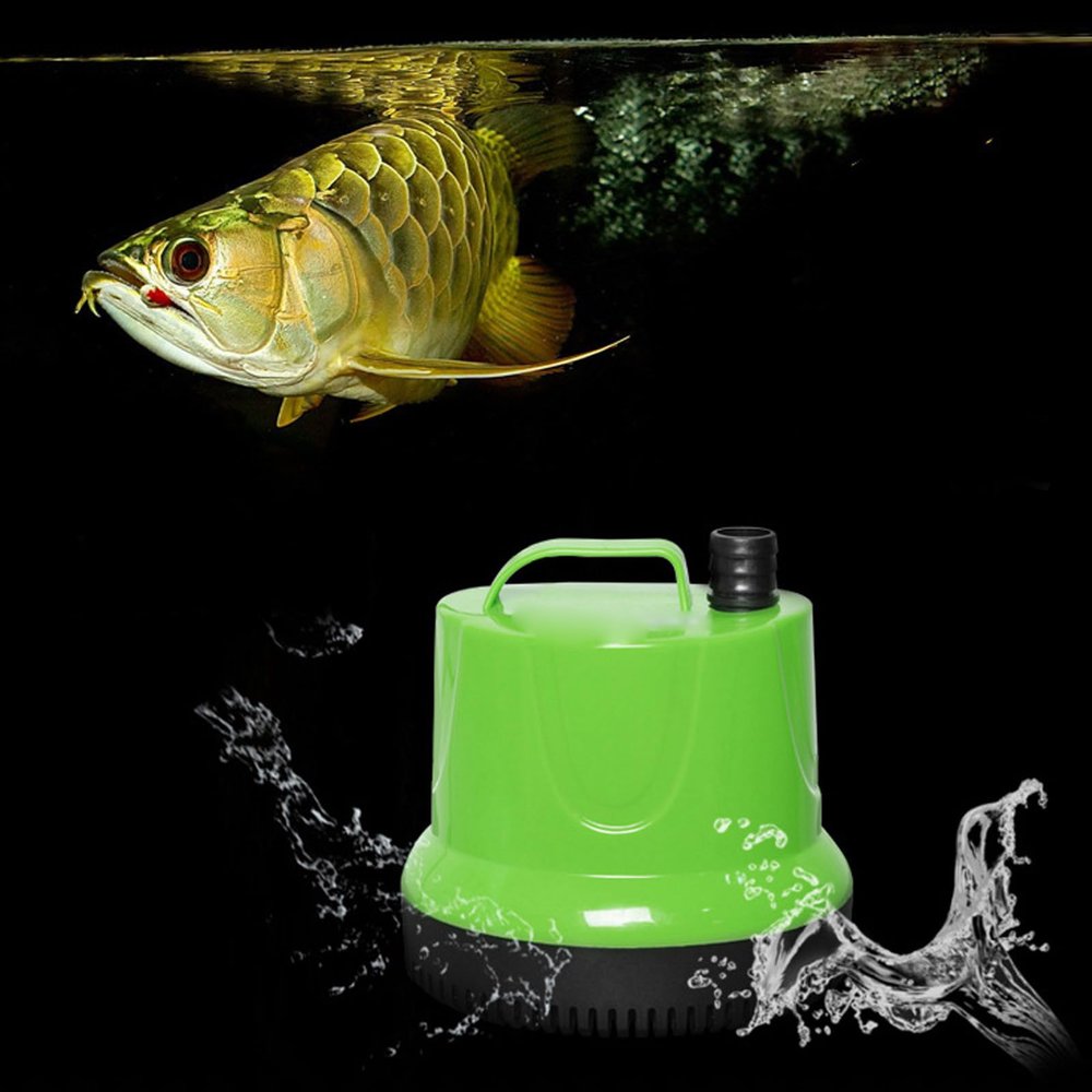 25 W Submersible Water Pump, Quiet Fountain Pump, 1,200 L/h, 317 GPH, 16/19 in Outlet, EU Plug