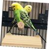 CORHAD Rectangular Wooden Bird Perch Platform with Stand view 4