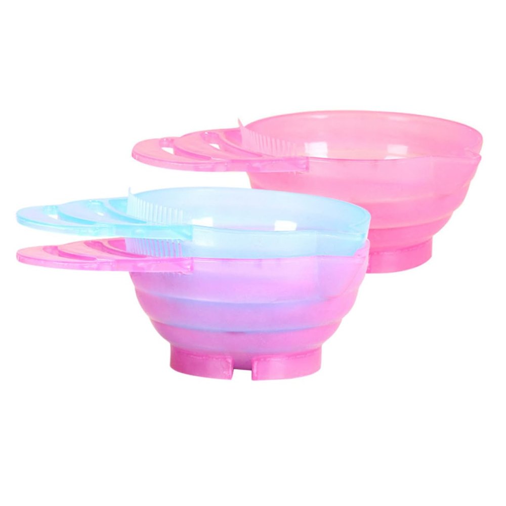 WOONEKY 3-Piece PP Hair Dye Bowls with Handles