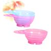 WOONEKY 3-Piece PP Hair Dye Bowls with Handles view 3