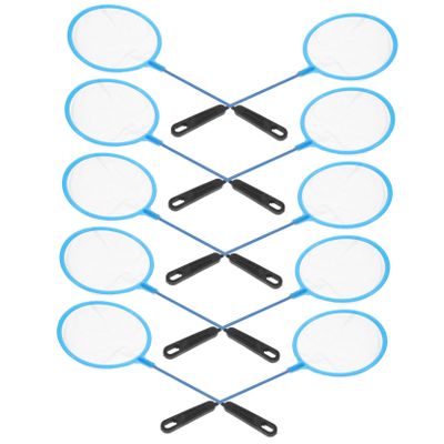 Parliky Aquarium Fish Net with Fine Mesh, 30 Pieces, Plastic, Blue