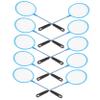 Parliky Aquarium Fish Net with Fine Mesh, 30 Pieces, Plastic, Blue view 1