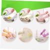 3 Pairs of Size L Thin Rubber Gloves for Gardening and Dishwashing view 2