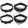 SAFIGLE 8 Pairs Elastic High-Heel Shoe Straps for Women view 2