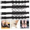 SAFIGLE 8 Pairs Elastic High-Heel Shoe Straps for Women view 4