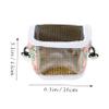 Small Animal Canvas Carrier with Breathable Design and Viewing Window view 4