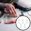 HAPINARY 3-Set Nail Trimming Tool Set, Drill Bits and Sanding Caps for Nail Drills, 5 Pieces × 3 view 3