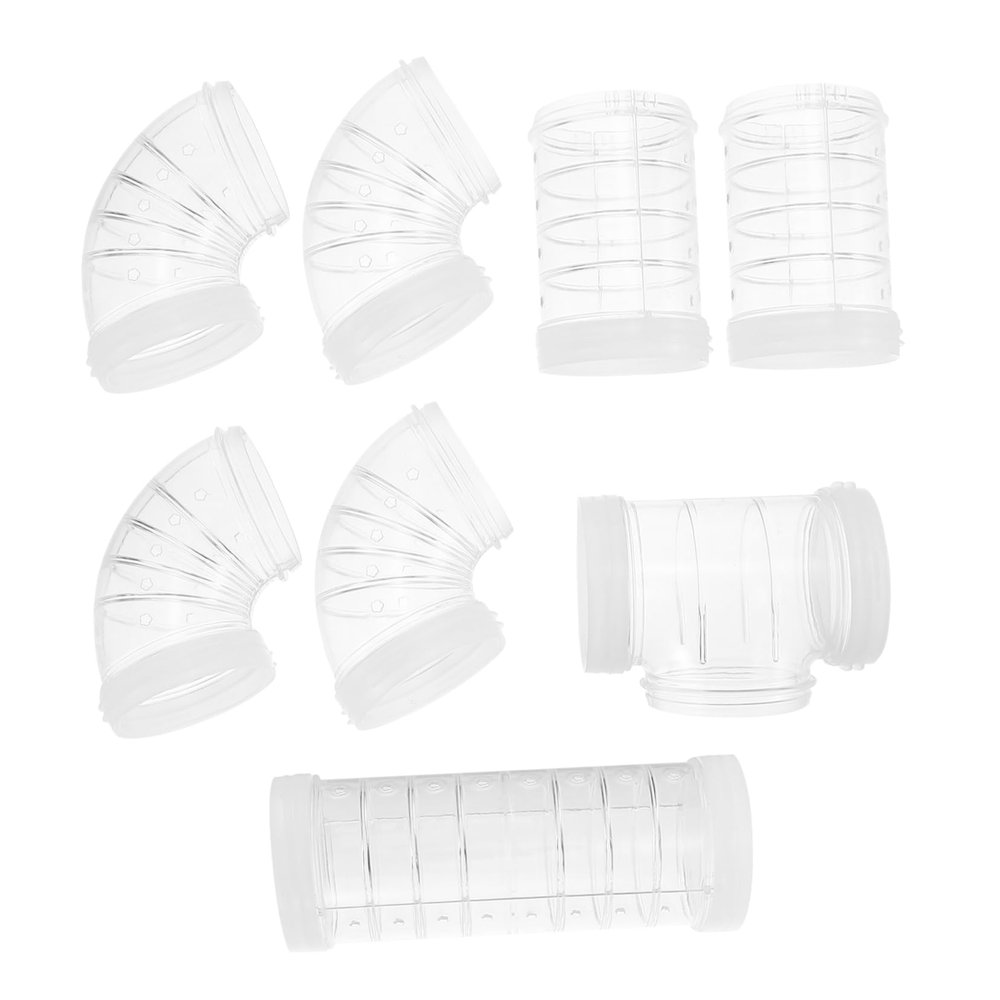 DIY Hamster Cage Tunnel Connectors, 1 Set, Plastic