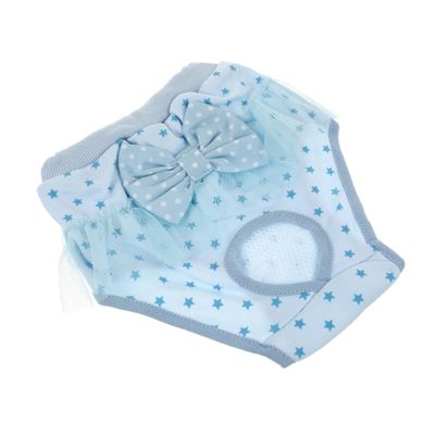 CORHAD Washable Cotton Dog Diaper for Female Dogs