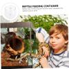 CORHAD Glass Reptile Feeder with Suction Cup view 2