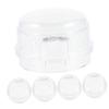 RORPOIR 5-Pack Stove Knob Covers, Child Safety, Black view 1