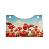 Field of Poppies Tissue Box Cover, PVC Leather Tissue Box Holder for Home, Office, and Car Decor view 2